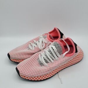 Adidas Originals Deerupt Runner Cloud White True Pink Size 7.5